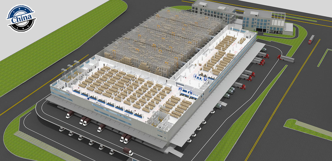 Snack Busy Central Warehouse Intelligent logistics Center